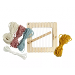 MICKI Ξύλινος Αργαλειός τετράγωνος 12 Χ 12 cm MCK10223700 MICKI Ξύλινος Αργαλειός τετράγωνος 12 Χ 12 cm MCK10223700