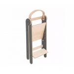 Mamatoyz Αναδιπλούμενος πύργος εκμάθησης Fold Natural Grey 8683723300842