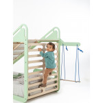 Mamatoyz Κρεβάτι Montessori Sleepy Mint 90×200 cm 8683723301214