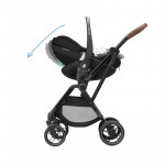 Maxi Cosi Καρότσι Oxford Twillic Black , Πορτ Πεμπέ Sense,Kάθισμα Αυτοκινήτου Pebble Pro 2 και Σετ Αντάπτορες Καθίσματος Αυτοκινήτου + Δώρο η Βάση FamilyFix 360 PRO BR79183