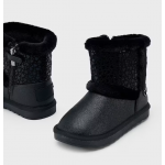 Mayoral Αυστραλιανές μπότες φόδρα γου Μαύρο μεταλλικό 15-44575-071