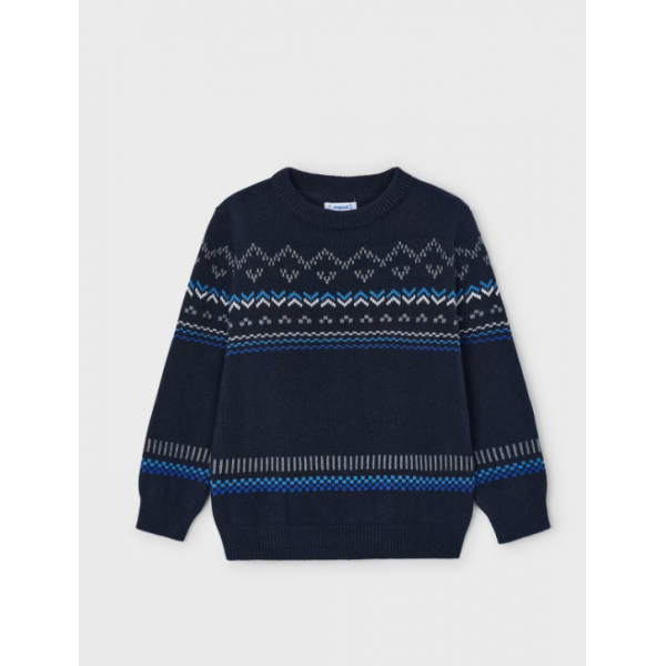 Mayoral Ζερσευ ζακαρ σχεδια Blue black 14-04344-015