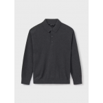 Mayoral Ζερσευ γιακας πολο σκούρο γκρί 14-07103-080