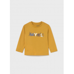 Mayoral Μπλουζα μακρυμανικη basic μουσταρδί 15-00108-028