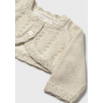 Mayoral Ζακέτα μπολερό πλεκτή σαμπάνια 15-00307-076 Mayoral Ζακέτα μπολερό πλεκτή σαμπάνια 15-00307-076