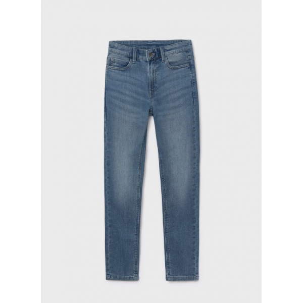 Mayoral Παντελονι τζιν slim fit βασικ χάλυβας μπλε 15-00516-093