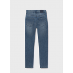 Mayoral Παντελονι τζιν slim fit βασικ χάλυβας μπλε 15-00516-093 Mayoral Παντελονι τζιν slim fit βασικ χάλυβας μπλε 15-00516-093