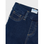 Mayoral Παντελόνι σωλήνας βασικό τζιν πολύ σκούρο 15-00577-047