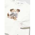 Mayoral Μπλουζα μακρυμανικη επισιμη κρεμ 15-02075-077