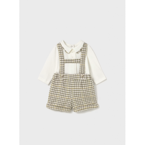 Mayoral Σετ σαλοπετα μπλούζα λαδί 15-02258-080