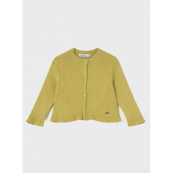 Mayoral Ζακετα πλεκτη μακρια λαδί 15-02358-030