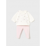 Mayoral Σετ φορμάκι κλειστό πέλμα ροζ μπεμπέ 15-02555-059 Mayoral Σετ φορμάκι κλειστό πέλμα ροζ μπεμπέ 15-02555-059