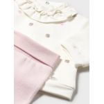 Mayoral Σετ φορμάκι κλειστό πέλμα ροζ μπεμπέ 15-02555-059 Mayoral Σετ φορμάκι κλειστό πέλμα ροζ μπεμπέ 15-02555-059