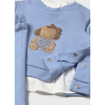 Mayoral Σετ Μπλούζα Παντελόνι μακρ΄ύ γαλάζιο 15-02560-018 Mayoral Σετ Μπλούζα Παντελόνι μακρ΄ύ γαλάζιο 15-02560-018