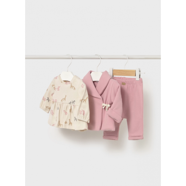 Mayoral Σετ Μπλούζα Παντελόνι μακρ΄ύ ορχιδέα 15-02561-010