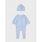 Mayoral Σετ φορμα με καπελο πλεκτο σιέλ 15-02564-010 Mayoral Σετ φορμα με καπελο πλεκτο σιέλ 15-02564-010