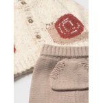 Mayoral Σετ Παντελόνι Μπλούζα Ζακέτα μπεζ σκούρο 15-02571-002 Mayoral Σετ Παντελόνι Μπλούζα Ζακέτα μπεζ σκούρο 15-02571-002