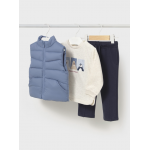 Mayoral Σετ παντελονι φουτερ γιλεκο παγόβουνο 15-02649-019 Mayoral Σετ παντελονι φουτερ γιλεκο παγόβουνο 15-02649-019