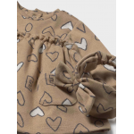 Mayoral Φόρεμα και κορδέλα μπεζ 15-02825-044 Mayoral Φόρεμα και κορδέλα μπεζ 15-02825-044