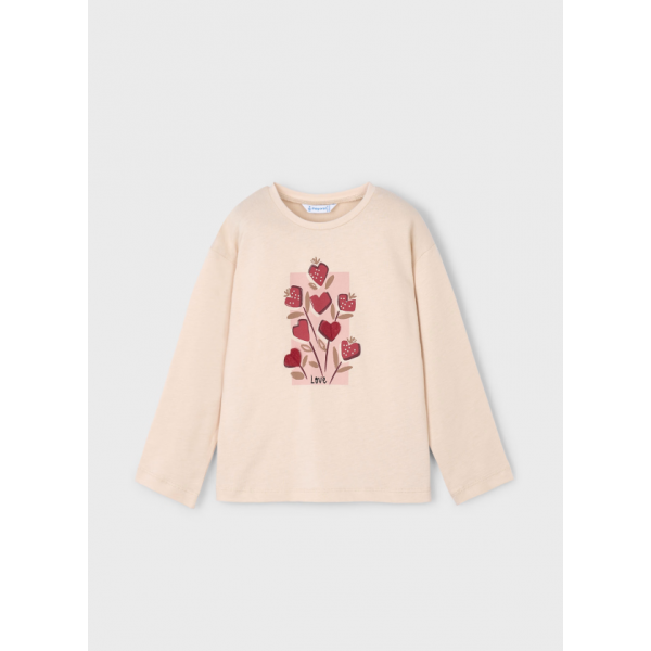 Mayoral Μπλουζα μακρυμανικη αμύγδαλο 15-04005-054