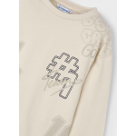 Mayoral Μπλουζα μακρυμανικ ημιβασικο μπεζ 15-04074-070