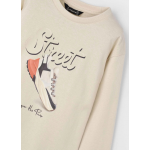 Mayoral Μπλουζα μακρυμανικη μπεζ 15-04079-056