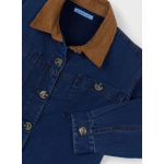 Mayoral Πουκάμισο Τζιν τζιν πολύ σκούρο 15-04135-076