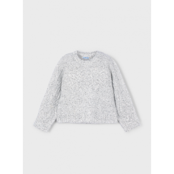 Mayoral Ζερσευ κεντητο ασημί μιξ 15-04306-066