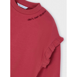 Mayoral Φουτερ βολαν μανικια κερασί 15-04433-034