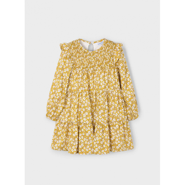 Mayoral Φορεμα βιελα σταμπωτο μουσταρδί 15-04912-041