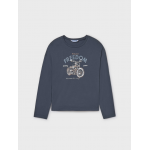 Mayoral Μπλουζα μακρυμανικη σχεδιο πετρόλ 15-07023-016