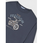 Mayoral Μπλουζα μακρυμανικη σχεδιο πετρόλ 15-07023-016