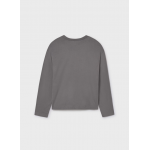 Mayoral Μπλουζα μακρυμανικη oversize ανθρακί 15-07025-027 Mayoral Μπλουζα μακρυμανικη oversize ανθρακί 15-07025-027