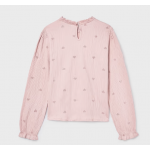 Mayoral Μπλουζα μακρυμ ροζ 15-07026-096