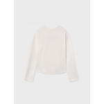 Mayoral Μπλούζα Φούτερ μακρυμ κρεμ 15-07423-019