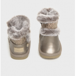 Mayoral Αυστραλιανες μποτες φοδρα γου Μπεζ μεταλλικό 15-42575-070