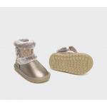 Mayoral Αυστραλιανες μποτες φοδρα γου Μπεζ μεταλλικό 15-42575-070