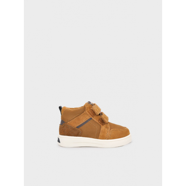 Mayoral Μποτάκια casual δερμάτινο καμηλό 15-42645-006