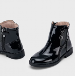 Mayoral Μποτάκια Λουστρίνι Μαύρο 15-46562-039