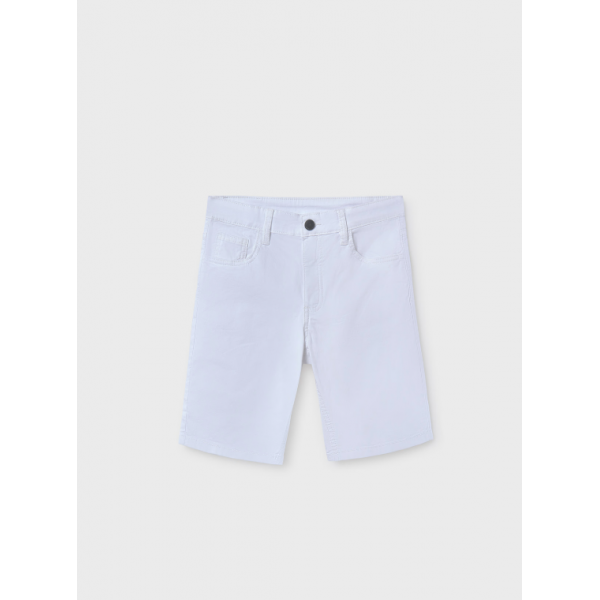 Mayoral Βερμουδα 5τσεπη βασικη λευκό 25-00231-038