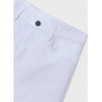 Mayoral Βερμουδα 5τσεπη βασικη λευκό 25-00231-038 Mayoral Βερμουδα 5τσεπη βασικη λευκό 25-00231-038