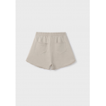 Mayoral Παντελόνι κοντό σπορ βασικό μπεζ σκουρ 25-00272-042 Mayoral Παντελόνι κοντό σπορ βασικό μπεζ σκουρ 25-00272-042