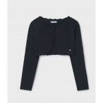 Mayoral Ζακετα πλεκτη βασική μαύρο-25-00332-055 Mayoral Ζακετα πλεκτη βασική μαύρο-25-00332-055