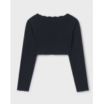 Mayoral Ζακετα πλεκτη βασική μαύρο-25-00332-055 Mayoral Ζακετα πλεκτη βασική μαύρο-25-00332-055