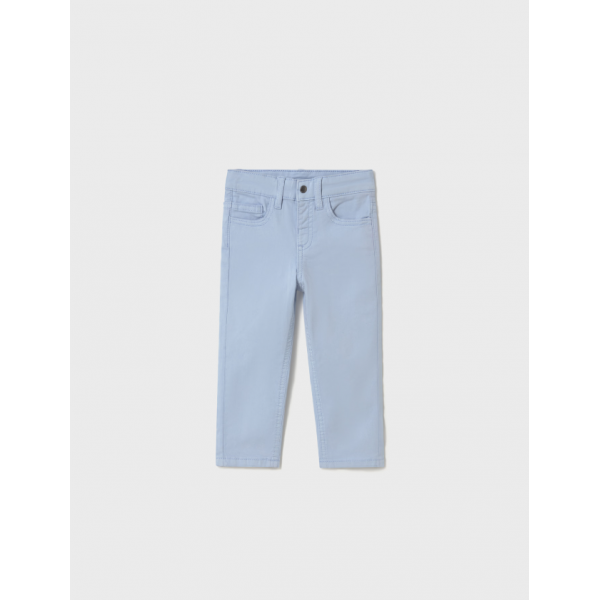 Mayoral Παντελονι καπαρτινε slim fit γαλάζιο ανοιχτό-25-00506-062