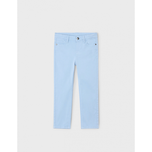 Mayoral Παντελονι καπαρτινε slim fit σιέλ-25-00509-059