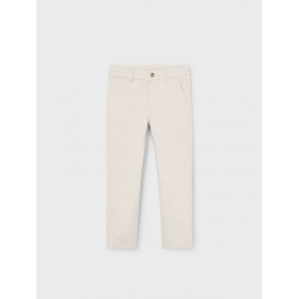 Mayoral Παντελονι καπαρτινε λοξότσεπο βασικό μπεζ-25-00512-066