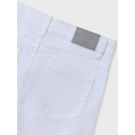 Mayoral Παντελόνι μακρύ καπαρτινέ λευκό-25-00520-044