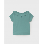 Mayoral Μπλουζα κοντομανικη βολαν σμαραγδί 25-01045-056 Mayoral Μπλουζα κοντομανικη βολαν σμαραγδί 25-01045-056