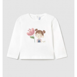 Mayoral Μπλο΄΄ύζα μακρυμάνικη Λευκό 25-01050-065 Mayoral Μπλο΄΄ύζα μακρυμάνικη Λευκό 25-01050-065